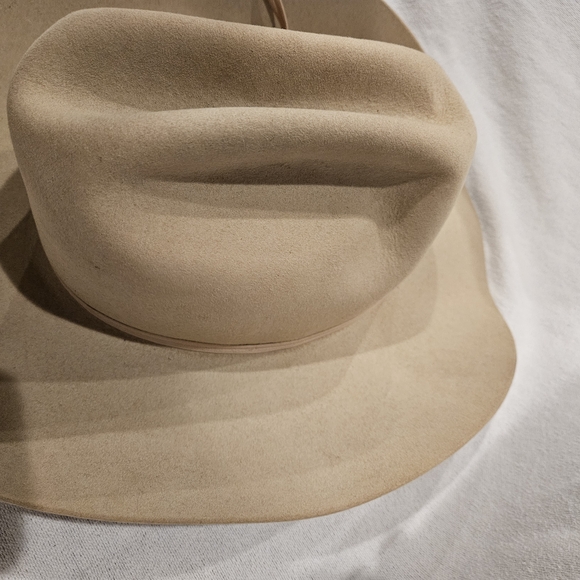 Stetson Retired Ranch Tan Western Cowboy Hat Size 7 1/4 XXXXX SF0575D440 - Picture 11 of 11